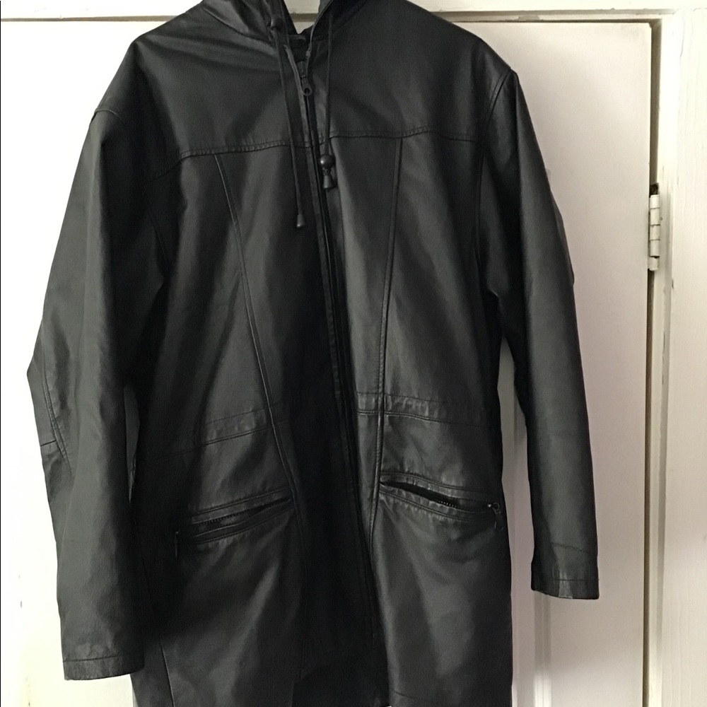 Leather jacket